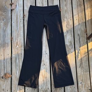 Lululemon crossover waist flare leggings